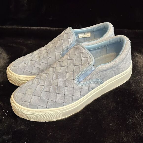 Marc Fisher Womens Woven Cushioned Calla Round Toe Platform Slip Sneakers - Picture 2 of 10